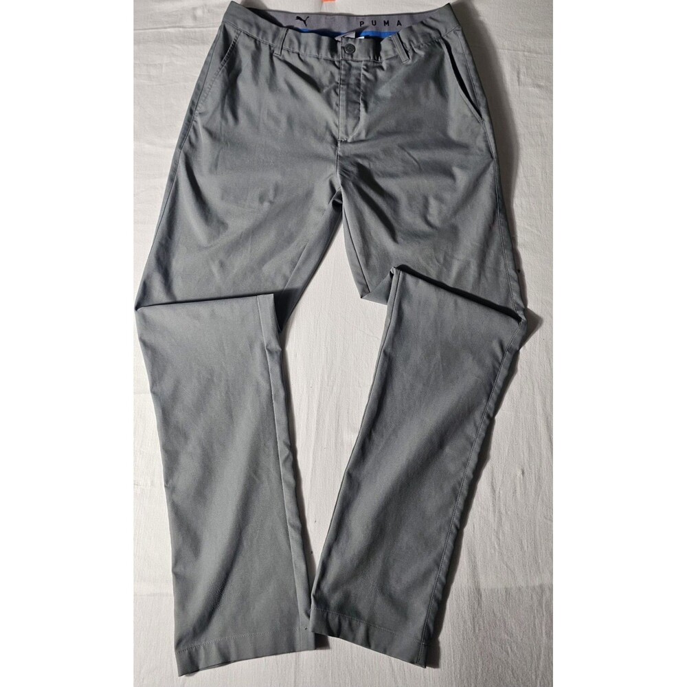 Puma Golf Men's Gray Performance Pants – Size 33x32